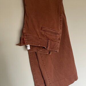 DU/ER LuxTwill High Rise Trouser - Copper 31x28